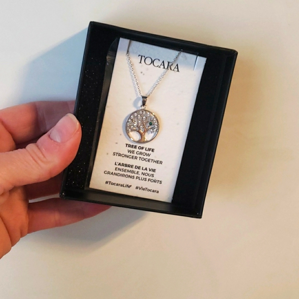 Tocara tree of life necklace